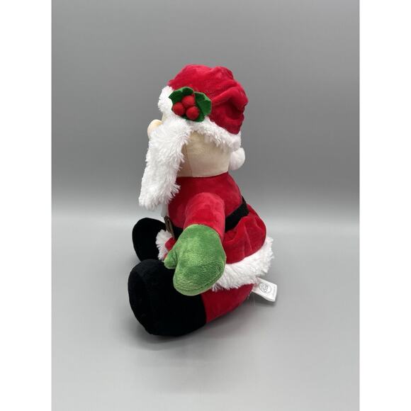Santa Claus Christmas Plush 11” Stuffed Doll Silver One - Picture 5 of 9